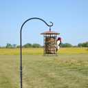 Songbird Essentials Copper Roof Suet Log Feeder