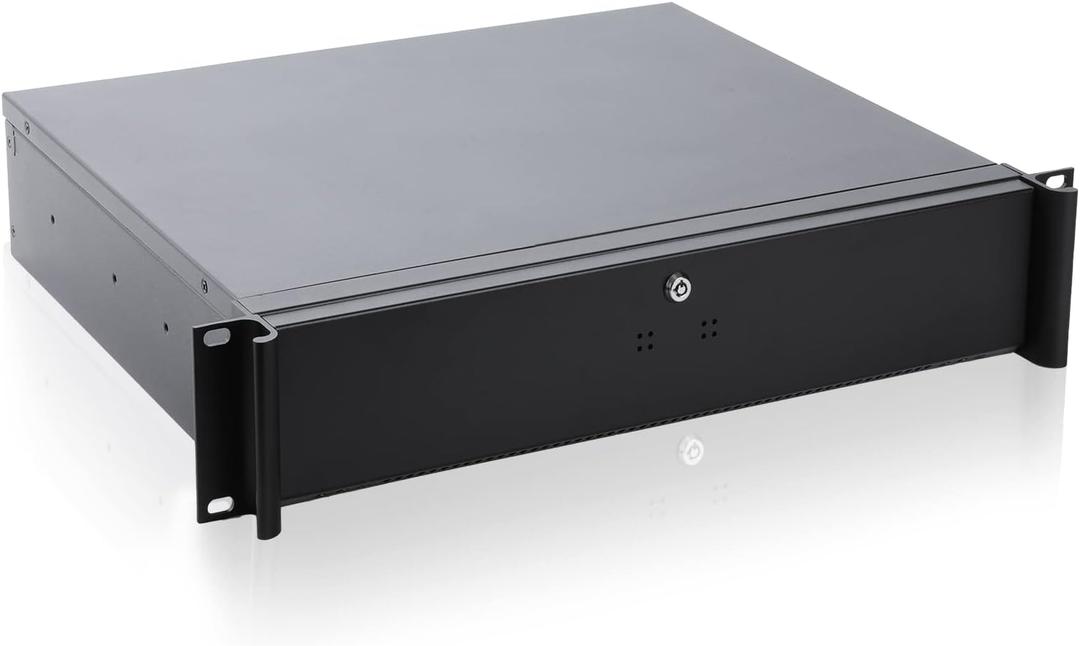 2U Rackmount Case for Dual Mini-ITX MB 14" Deep