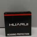 Noise Cancelling Helmet Attachable Ear Muffs Blocking Sound Reduction Ear Protection for Construction Site,Adaptors (Large, Blue)