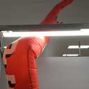 LookOurWay Air Dancers Inflatable Tube Man Set - 7ft Tall Wacky Waving Inflatable Dancing Tube Guy with Weather Resistant Blower for Business Promotion - Open Red
