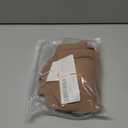 Decorus Women's Shapewear Tank Bodysuits - Plunge V Neck Sleeveless Shapewear Built in Bra V Backless Thong Body suits Tops (Large, Brown(mid Thigh))