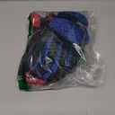 SATINIOR 2 Pairs Kids Waterproof Winter Snow Gloves Ski Gloves for Boy Girl Outdoor Warm Thickening Snowboar (6-10 Years, Red, Blue)