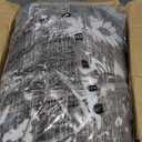 8x10 Washable Area Rugs for Living Room, Neutral Boho Rugs for Bedroom, Vintage Large Soft Faux Wool Carpet for Nursery, Playroom, Dorm, Office, Dinning Room, Non Slip, Dark Brown