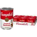 Campbell's Condensed Cream of Mushroom Soup, 10.5 oz. Cans (Pack of 4) Best By 12/05/2026