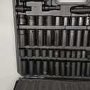Impact Socket Wrench Set 1/2" Drive - Trivd Frol 65pcs Impact Socket Set Metric and Standard Full, Metric Socket Set 8-24mm & SAE Socket Set 3/8"-1-1/4", Shallow & Deep Socket Set, Extensions, Adapter