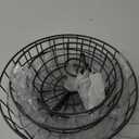 REGAL TRUNK & CO. 3 Tier Fruit Basket, Elegant French Country Wire Baskets, Three Tiered Wire Basket Stand for Vegetables, Bread & More for Countertop or Hanging, Christmas or Birthday Present