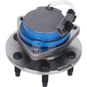 Autoround 513197 Front/Rear Wheel Bearing and Hub Assembly Fit for Cadillac CTS 04-07 SRX (RWD) 04-09 STS 05-11, Chevy Uplander FWD 06-09, Pontiac Montana 07-09, Buick Terraza FWD 06-07, 6 Lug w/ABS