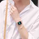 Fitlink for Apple Watch Band 38mm 40mm 41mm 42mm 44mm 45mm 49mm, Bling Butterfly Jewelry Diamond Rhinestone Metal Strap for Apple Watch Series 8/7/6/5/4/3/2/1/SE/SE2/Ultra