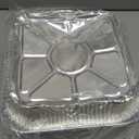 30 Pack 8  8 Square Aluminum Baking Pans with Clear Plastic Lids,Disposable Aluminum Foil Pans Takeout Pans,Heavy Duty Recyclable Foil Food Containers Roasting Pans for Cooking,Heating,Storing.