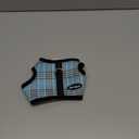 Bark Appeal Blue Plaid Wrap N Go Dog Harness for Small-Medium Pets  Soft Solid Mesh Vest Harness for Dogs, Puppies, Kittens & Cats  Easy Buckle-Free Design for a Comfortable Fit  Small