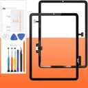 for iPad Air 4 Touch Screen Replacement,for iPad Air 2020 4th Gen A2316 A2324 A2072 A2325 10.9 Touch Screen Panel Digitizer Screen Replacement Full Assembly Repair Kits