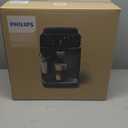 Philips 4400 Series Fully Automatic Espresso Machine  12 Hot & Iced Coffees, Quick-to-Clean LatteGo Milk System, SilentBrew, QuickStart, Ceramic Grinder, Black Chrome (EP4444/90)