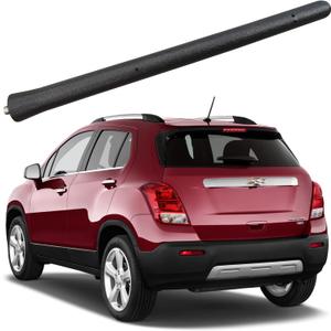 Rubber Antenna for Chevy Trax (2013-2022), Chevrolet Trax Antenna - Car Wash Proof, 6 3/4 Inch Internal Copper Coil Antenna Mast Replacement