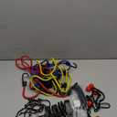 60-Piece Bungee Cords Assorted Sizes - 10" 18" 24" 32" 40" Bungee Cords with Hooks, Heavy Duty Outdoor, Large Medium Small Mini Elastic Canopy Tarp Bungee Ball Ties Tarp Clips Organizer
