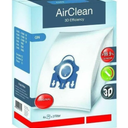 Miele Original GN AirClean 3D Efficiency Vacuum Cleaner Bags for Miele Classic C1, Complete C2/C3, and S2/S5/S8 Vacuum Cleaners, Dust Bags and 2 Filters – 10123210