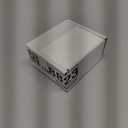 2 Pack Puck Lock for Trailers Keyed Alike, 6061 Solid Aluminum Trailer Door Locks Hockey Puck Locks, Reinforced Hidden Shackle Padlocks for Trailers Trucks Vans Shed Gates w/4 Keys