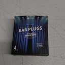 High Fidelity Concert Ear Plugs, Noise Cancelling Silicone Ear Plugs 2 Pairs Great for Concerts Loud Music, Musicians, Motorcycles, Airplanes, Raves, Hearing Protection - 23 dB (Blue)