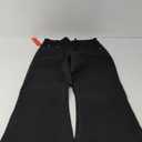BISUAL Women's Fashion High Rise Jeans Slimming Wide Leg Stretch Denim Flare Bellbottom Jeans (4, Black 68)