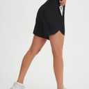 baleaf Women's 7 inch Athletic Shorts Crossover Waist Quick Dry Shorts (Black, XXL)