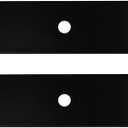 OCPTY High Lift Blade 38 inch Deck Mower Blades for John Deere: AM100945, AM100991, AM137324, AM137326, AM141039, AM141041, M153118, M83459, M84472, N154159; for Lesco: 050537,2 pack