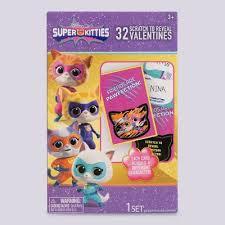 Exchange Cards Super Kitties Scratch 4 Pack