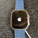 Apple Watch Ultra 2 [GPS + Cellular, 49mm] - Titanium Case with Blue Ocean Band, One Size