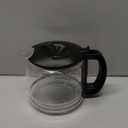 10-Cup Glass Coffee Carafe Compatible with De'Longhi 3066 3067 3093 3094 3111 3112 Kf140 Kf863, Coffee Pot Compatible with 7313283649, Espresso Carafe Machine Parts