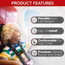 Child Airplane Safety Travel Harness - Safe and Comfortable Airplane Harness with Adjustable Straps - Airplane Travel Essentials for Kids and Toddlers