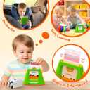 Talking Flash Cards for Toddlers: Self-standing & Dual-Speed Learning Toys with 448 Sight Words - Speech Therapy Toys for Autism Montessori Education - Birthday Gifts for Boys Girls Sensory