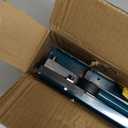 BreeRainz Din Rail Cutter, Double Groove Rail Cutter Tool w/Dual Scale Measuring Ruler, for 1.4 Inch Iron Aluminum Rails