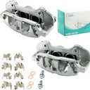 68144161AA 68144160AA Front Left Right Brake Caliper w/Bracket For Dodge