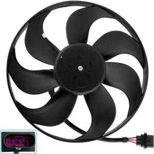 BOXI 620-799 Engine Cooling Left Side Fan Motor for T-T 2000-2002 / T-T Quat-TRO 2000-2006 / Beet-le 1998-2006 / G-olf 1999-2006 / Jett-a 1999-2005 / 6X0959455F 1J0959455F
