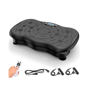 Vibration Plate Exercise Machine for Lymphatic Drainage Weight Loss, Whole Body Workout Vibration Fitness Platform ,Home Training Equipment ,Sport Gym for Weight Loss Fat Burner for Women Men