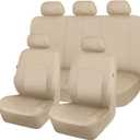 Flying Banner Car Seat Covers Front Seats Rear Bench Polyester car seat Protectors Easy installations Rear Bench Split Classic Man Lady Truck
