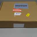 16 Inch Roasting Pan with Lid - Covered Oval Roaster - Enamel Carbon Steel Roaster Pot - Excellent Heat Distribution and Non-sticky - for Turkey Chicken Meat & Vegetables -Birthday and Holiday gifts