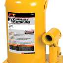 Performance Tool W1636 30 Ton Heavy Duty Hydraulic Bottle Jack
Lift range: 11-1/4 to 18-1/4 inches. Forged steel base for durability. Grooved saddle and folding carry handle