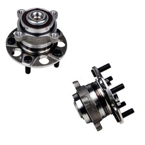 KUSATEC 512353 2pcs Rear Wheel Bearing and Hub Assembly Compatible with for Honda Accord 2008-2012, Acura TSX 2009-2014, 5 Lug w/ABS
