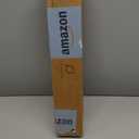 Blackout Zebra Blinds, Dual Layer Free-Stop, Room Darkening Zebra Shades, Blinds for Indoor Windows, Light Filtering Privacy Sheer Shade for Home(21" W X 72" H, Black)