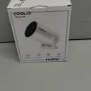 [Built-in Apps & 2026 Upgraded] Mini Projector Support 4K 1080P Auto Keystone 180 Rotatable with WiFi 6 and Bluetooth 5.4, Projector Portable Compatibile with HDMI/TV Stick/Memory Stick/Laptop-Black