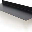 Mitus Floating Shelf Wall Mounted (11 inch x 36 inch) Heavy Duty Industrial Modern Steel, Black