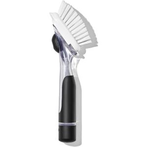 OXO Good Grips Soap Dispensing Dish Scrub Brush, Cleaning Brush for Kitchen