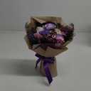 Bloom's Diary Preserved Flowers Bouquet, Flowers for Delivery Prime, Birthday Gifts for Women, Wife, Mother, Her (Purple)