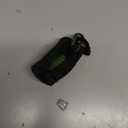 Gobeigo Dog Poop Bag Holder for Leash, Large Opening for Easy Pull Out, Doggy Poo Bag Dispenser with Used Waste Bag Carrier Suitable for Any Retractable Leash with 15 Unscented Bags (Black)