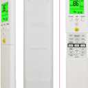 Replacement for Fujitsu Air Conditioner Remote Control AR-REF1U AR-RED1U AR-REG1U AR-REY1U AR-REM1U AR-REF1E AR-REF2E AR-REA1E AR-REW1E AR-REF3E AR-REW3E AR-REA2E AR-REB1E AR-REW4E AR-REM4E AR-REB1E