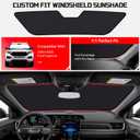 Windshield Sun Shade for Ford Explorer 2020-2027