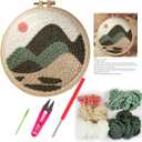 Punch Needle Embroidery Starter Kits-DIY Needle Craft Embroidery Supply for Adults Beginner (View)