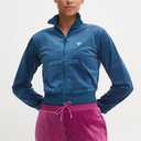 GUESS Women's Eco Couture Full Zip Sweatshirt Blue
XL