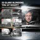 2 x Glass Oil Film Remover for Car, Roll-On Glass Compound with Cleaning Board, Handheld Glass Oil Film Cleaning Brush Removes Oil Film & Smudges 100ml