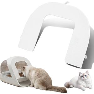 Front Cover Compatible with SureFeed Microchip Pet Feeder  Anti-Theft Barrier for Cats, Small Dogs, Stops Food Stealing, Easy Clip-On Design