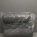 Bedluxe Adjustable 4pcs Bed Wedge Pillow Set, Memory Foam Wedge Pillows Post Surgery for Back, Neck, Leg Pain Relief, Pillow Wedge for Sleeping, Sitting up in Bed, Acid Reflux and GERD, Velvet (Adjustable 9&12 Inch + 2 Head Pillow)